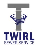 twirl sewer service logo
